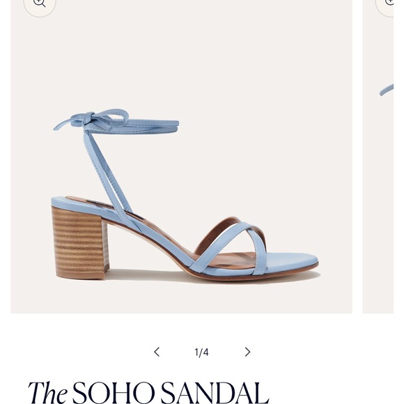 Margaux soho sandal fog 40.5 w - Picture 3 of 5
